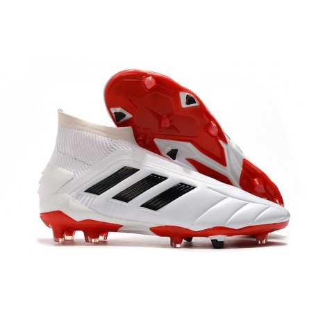 adidas Predator Mania 19+FG ADV Zapatos de Fútbol - Blanco