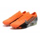 Nike Mercurial Vapor 13 Elite FG Botas de Fútbol Naranja Cromo Negro