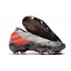 Zapatillas de Fútbol Adidas Nemeziz 19+ FG -Grigio/Arancione Solar/Gesso