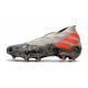 Zapatillas de Fútbol Adidas Nemeziz 19+ FG -Grigio/Arancione Solar/Gesso
