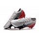 Botas Nike Mercurial Vapor 13 Elite SG-Pro Neymar Cromado Negro Rojo Platino