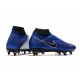 Nike Phantom Vision Elite DF ACC Anti-Clog SG-Pro Azul Cromo Blanco