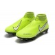 Nike Phantom Vision Elite DF ACC Anti-Clog SG-Pro Amarillo Fluorescente Blanco