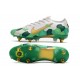 Nike Mercurial Vapor 13 Elite SG-Pro Mbappe Gris Dorado Metalizado Verde