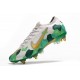 Nike Mercurial Vapor 13 Elite SG-Pro Mbappe Gris Dorado Metalizado Verde