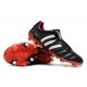 Adidas Predator Mania FG Zapatos de Fútbol -Negro Rojo Blanco