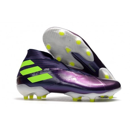 Adidas Botas de Fútbol Nemeziz 19+ FG - Violet Verde