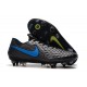 Botas Nike Tiempo Legend VIII Elite ACC SG - Negro Azul