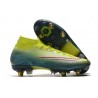 Nike Mercurial Superfly 7 Elite AC SG-Pro Lemon Venom Negro Verde