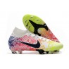 Nike Mercurial Superfly 7 Elite FG Neymar Blanco Negro Azul Racer Volt