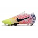 Neymar Nike Mercurial Vapor XIII Elite FG Blanco Negro Azul Racer Volt