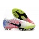 Neymar Nike Mercurial Vapor 13 Elite AG-Pro Blanco Negro Azul Racer Volt