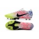 Neymar Nike Mercurial Vapor 13 Elite AG-Pro Blanco Negro Azul Racer Volt