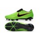 Nike Zapatos de Futbol Phantom Venom Elite FG Verde Strike Negro