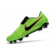 Nike Zapatos de Futbol Phantom Venom Elite FG Verde Strike Negro