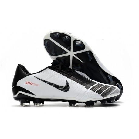 Nike Zapatos de Futbol Phantom Venom Elite FG Blanco Negro Rojo