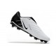 Nike Zapatos de Futbol Phantom Venom Elite FG Blanco Negro Rojo
