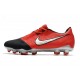 Nike Zapatos de Futbol Phantom Venom Elite FG Láser Crimson Plata Negro