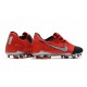 Nike Zapatos de Futbol Phantom Venom Elite FG Láser Crimson Plata Negro