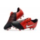 Nike Zapatos de Futbol Phantom Venom Elite FG Láser Crimson Plata Negro