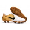 Nike Zapatos de Futbol Phantom Venom Elite FG Blanco Oro Negro