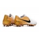 Nike Zapatos de Futbol Phantom Venom Elite FG Blanco Oro Negro