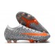 Nike Mercurial Vapor XIII CR7 Elite FG ACC Blanco Total Naranja Negro