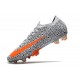 Nike Mercurial Vapor XIII CR7 Elite FG ACC Blanco Total Naranja Negro