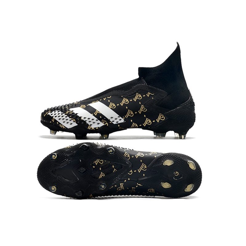 Bota de Fútbol Paul Pogba adidas Predator Mutator 20+ PP FG Negro Gris