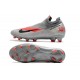 Nike Tacos 2020 Phantom VSN II Elite DF FG -Gris Negro Rojo