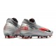 Nike Tacos 2020 Phantom VSN II Elite DF FG -Gris Negro Rojo