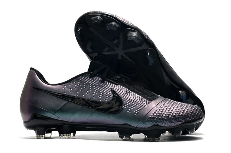 Nike Zapatos Futbol Phantom Venom Elite FG Negro Azul Láser Antracita