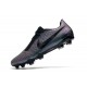 Nike Zapatos Futbol Phantom Venom Elite FG Negro Azul Láser Antracita