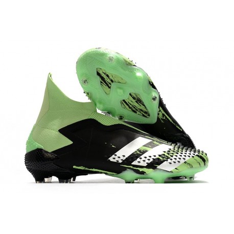 adidas Predator Mutator 20+ FG - Negro Verde Plata