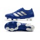 Zapatilla Futbol Adidas COPA 20.1 FG Azul Royal Plateado metalizado