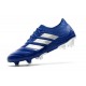 Zapatilla Futbol Adidas COPA 20.1 FG Azul Royal Plateado metalizado