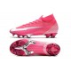 Nike Mercurial Superfly 7 Elite FG x Mbappé Explosión Rosa Blanco Negro