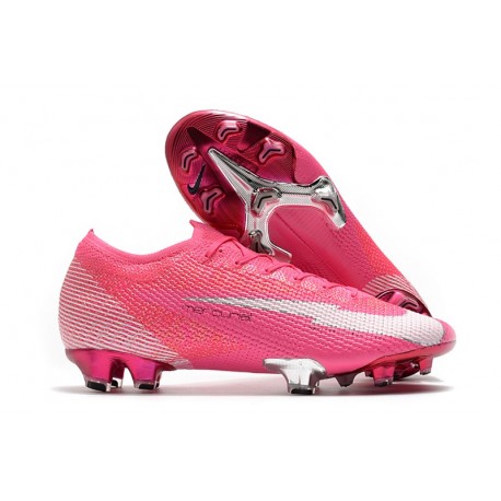 Nike Mercurial Vapor 13 Elite FG Mbappé Rosa - Pink Blast White Black