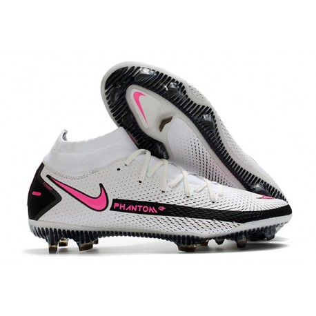 Nike Phantom Generative Texture GT Elite DF FG Blanco Rosa Negro