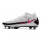 Nike Phantom Generative Texture GT Elite DF FG Blanco Rosa Negro