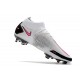Nike Phantom Generative Texture GT Elite DF FG Blanco Rosa Negro