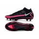 Nike Phantom Generative Texture GT Elite DF FG Negro Plateado Rosa